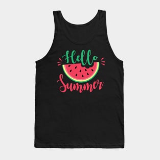 Hello Summer Watermelon Tank Top